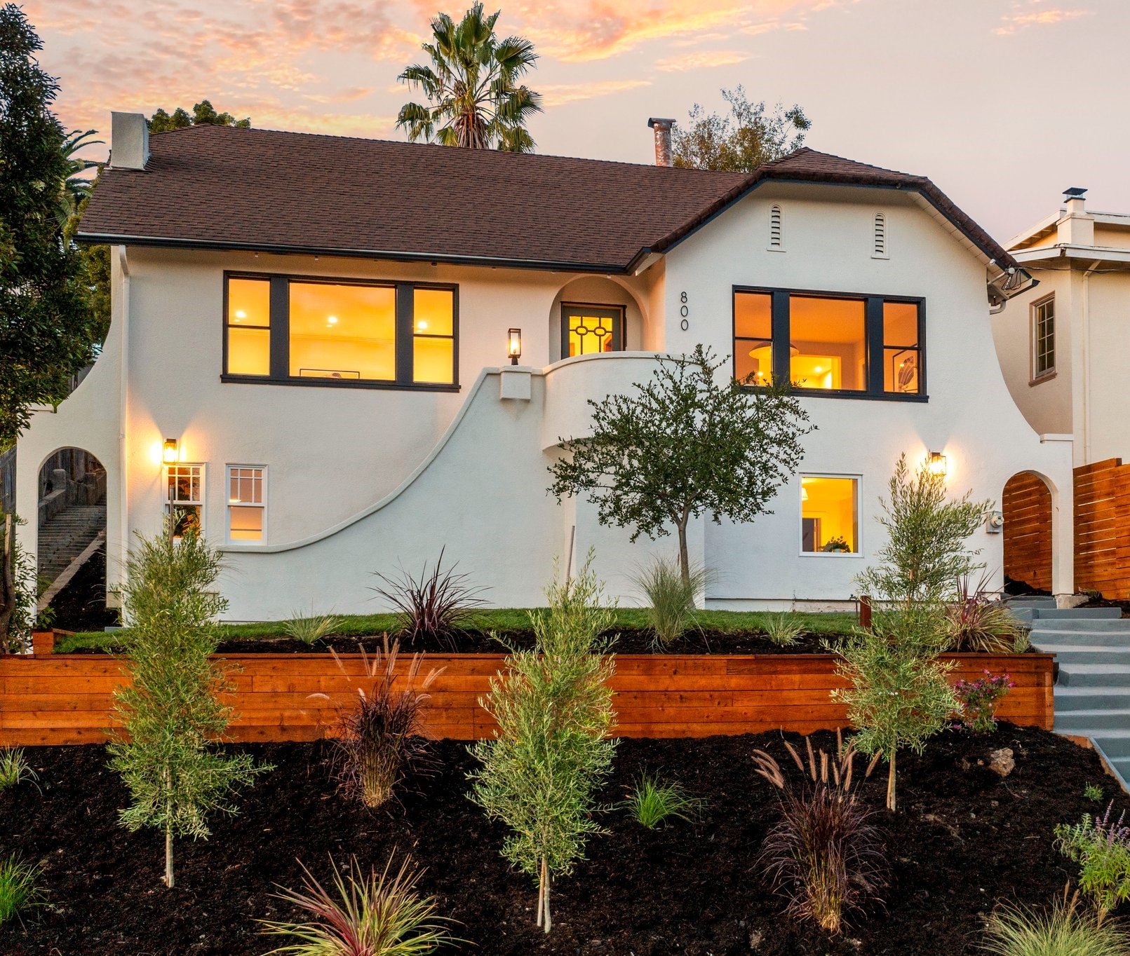 Sun Soaked Crocker Highlands Traditional Cush Real Estate