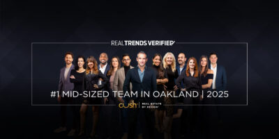 Award-winning Cush Real Estate team named #1 Mid-Sized Real Estate Team in Oakland by RealTrends 2025